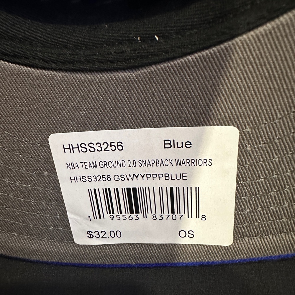 Mitchell & Ness Royal Warriors Ground 2.0 Snapback Hat. NWT - Picture 5 of 7